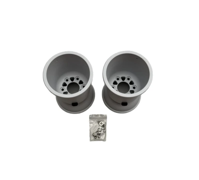 SET 2 CERCHI POST. 212MM MAGNESIO WHITE B.P. / SET 2 REAR WHEEL 212MM