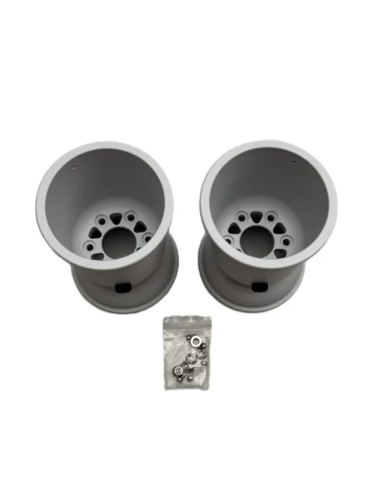 SET 2 CERCHI POST. 212MM MAGNESIO WHITE B.P. / SET 2 REAR WHEEL 212MM