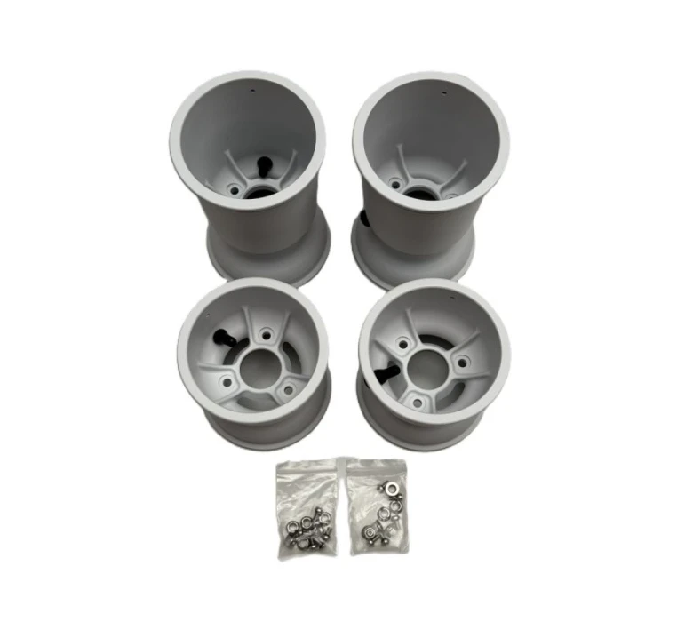 JEU DE JANTES 132-212 MG WHITE / SET WHEELS 132-212 MG WHITE
