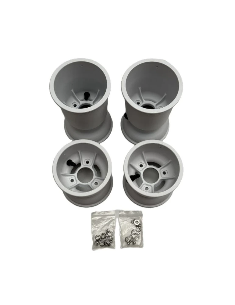 JEU DE JANTES 132-212 MG WHITE / SET WHEELS 132-212 MG WHITE
