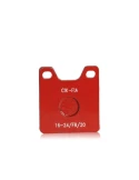 PLAQUETTE ROUGE DE FREIN ARRIÈRE (NEW) / REAR BRAKE PAD RED (NEW)