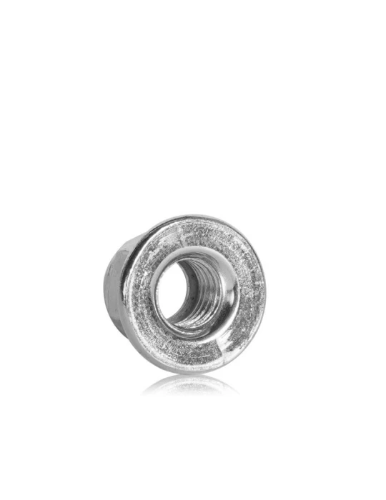 ECROU FLANGIATO ATB M8 LISCIO Z.B. H-11MM / FLANGED NUT ATB M8  H-11MM