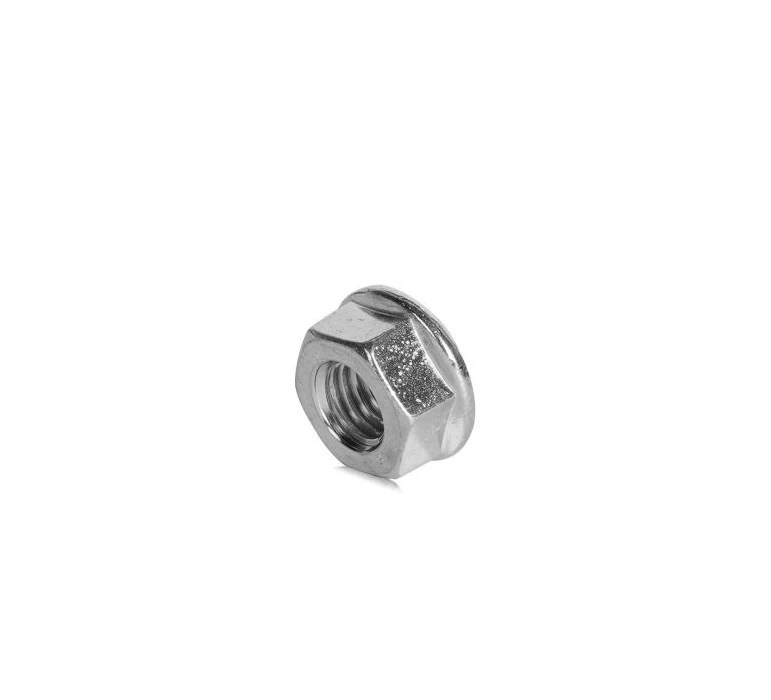 ÉCROU BRIDE M10 CH17  H-10MM / NUT WITH FLANGE M10 CH17  H-10MM