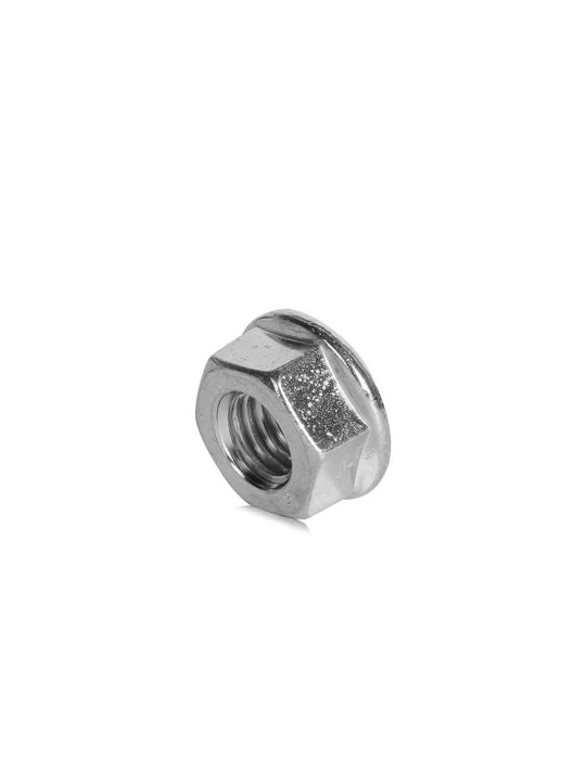 ÉCROU BRIDE M10 CH17  H-10MM / NUT WITH FLANGE M10 CH17  H-10MM