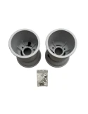 JEU 2 JANTES ARR. 212MM MG WHITE / SET 2 REAR WHEELS 212MM MG WHITE