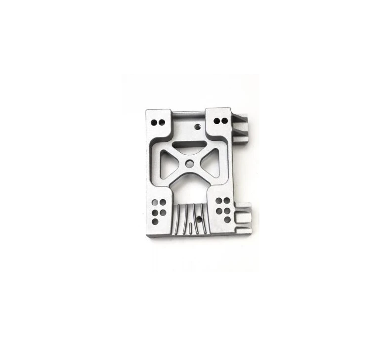PLATINE MOTEUR ALU SANS BRIDES / ANGLED ENGINE MOUNT ALU MINI NO BRACK