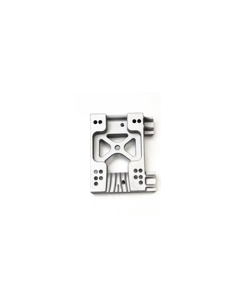 PLATINE MOTEUR ALU SANS BRIDES / ANGLED ENGINE MOUNT ALU MINI NO BRACK