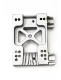 PLATINE MOTEUR ALU SANS BRIDES / ANGLED ENGINE MOUNT ALU MINI NO BRACK