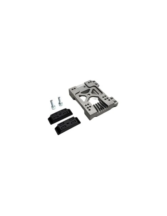 PIASTRA MOTORE ALU. MINI DIRITTA C/CAVALLOTTI / ENGINE MOUNT FLAT ALU