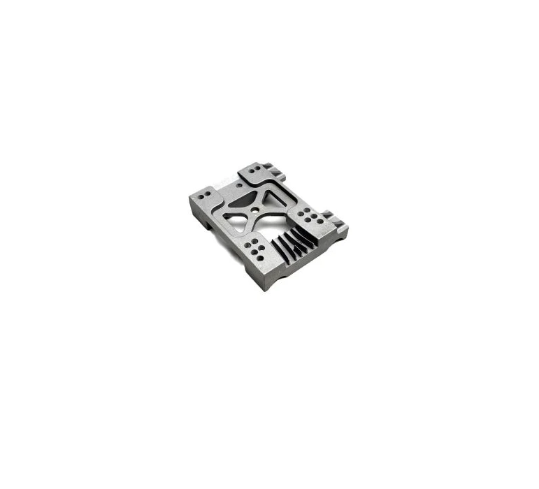 PIASTRA MOTORE ALU MINI DIRITTA SENZA CAVALLOTTI / FLAT ENGINE MOUNT A