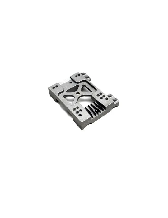 PIASTRA MOTORE ALU MINI DIRITTA SENZA CAVALLOTTI / FLAT ENGINE MOUNT A