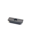 BRIDE DE PLATINE MOTEUR POUR CADRE 28MM ALU NOIR ANOD. / SHORT BRACKET