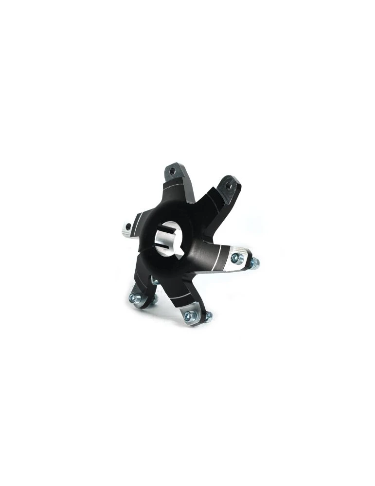 PORTE COURONNE 30MM NOIR ANOD. COMPLET / SPROCKET CARRIER 30MM BLACK A