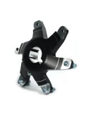 PORTE COURONNE 30MM NOIR ANOD. COMPLET / SPROCKET CARRIER 30MM BLACK A