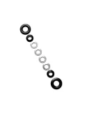 KIT VIS ÉPAISSEUR DE FUSÉE L-38MM DIAM-10MM  MINI / KIT STUB AXLE SPAC