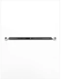 BIELLETTE DE DIRECTION 220MM NOIRE COMPL. ROTULE/ÉCROU / TRACK ROD 220