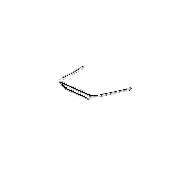 PARE CHOC AVANT SUPÉRIEUR MINI CHROMÉ 2020 / TOP FRONT BUMPER MINI CHR