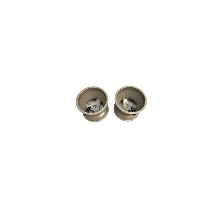 JEU 2 JANTES AVANT 112MM MINI MG BRONZE / SET 2 FRONT WHEELS 112MM MIN