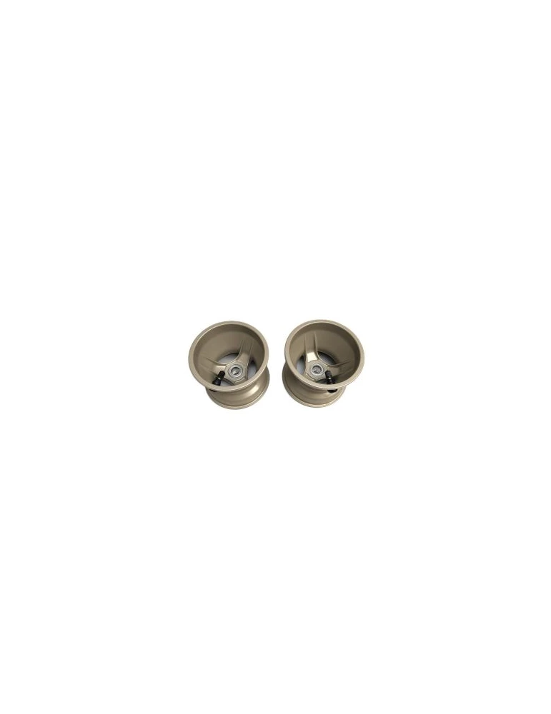 JEU 2 JANTES AVANT 112MM MINI MG BRONZE / SET 2 FRONT WHEELS 112MM MIN