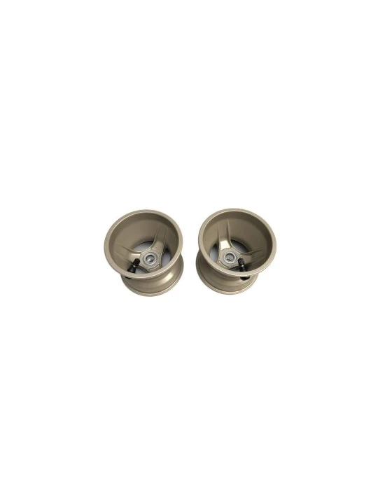 JEU 2 JANTES AVANT 112MM MINI MG BRONZE / SET 2 FRONT WHEELS 112MM MIN