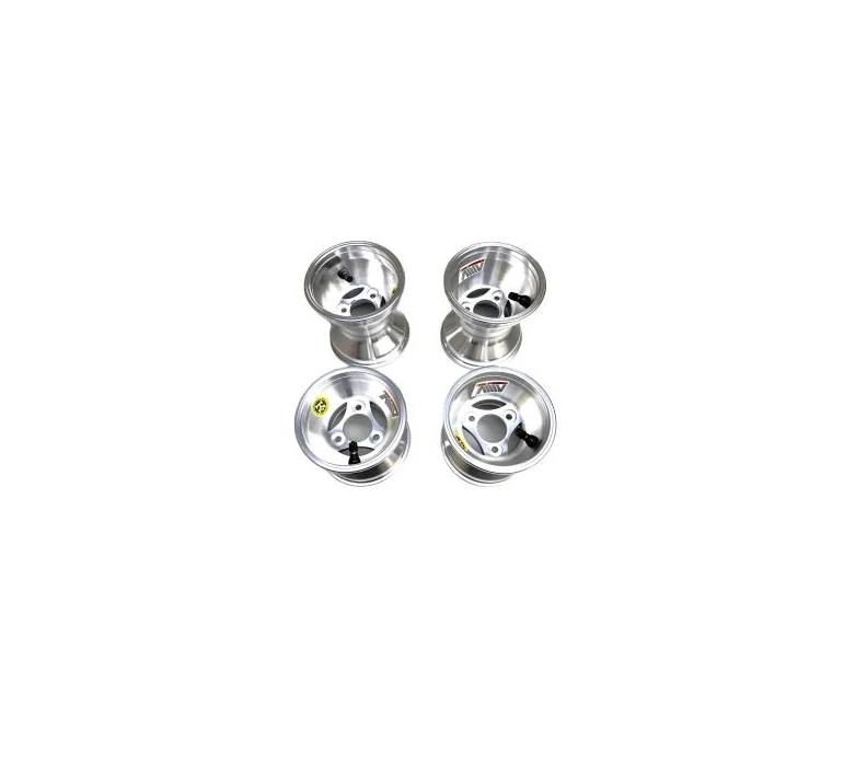 JEU JANTES COMPLET 110-140 MINI ALU / SET WHEELS 110-140 MINI ALU