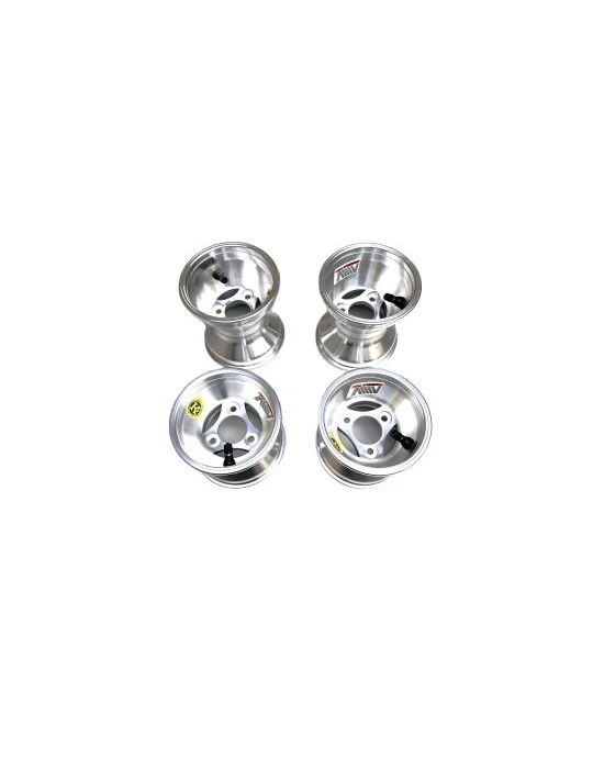 JEU JANTES COMPLET 110-140 MINI ALU / SET WHEELS 110-140 MINI ALU