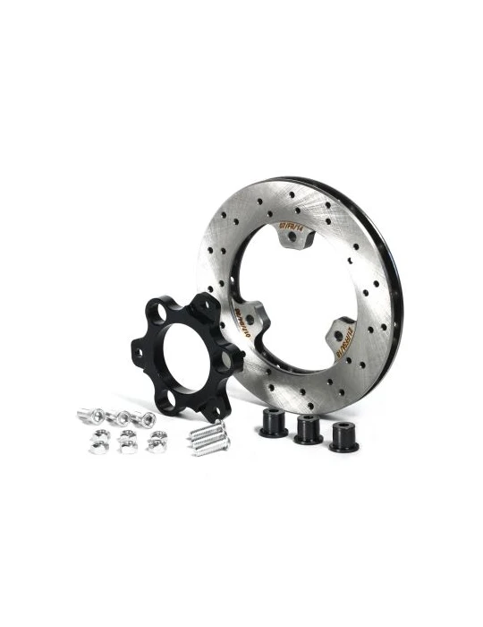 DISQUE DE FREIN 150X13MM AVEC FLASQUE/VIS/DOUILLE / BRAKE DISC 150X13M