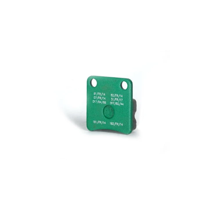 PLAQUETTE DE FREIN VERT (KZ AVANT/MINI ARR.) / FRONT BRAKE PAD KZ GREE