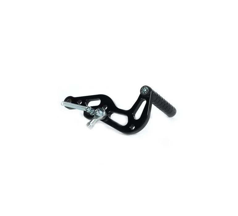 PÉDALE DE FREIN ALU MINIKART ANOD. NOIR / BRAKE PEDAL ALU MINIKART BLA