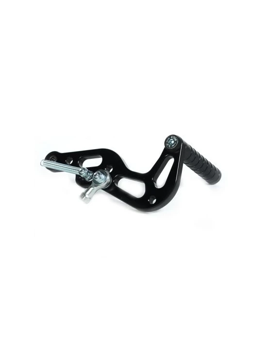 PÉDALE DE FREIN ALU MINIKART ANOD. NOIR / BRAKE PEDAL ALU MINIKART BLA