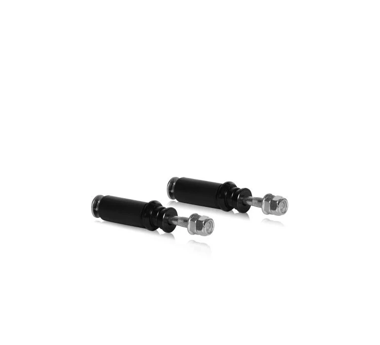 KIT FIXATION PARE-CHOCS ARRIÈRE CADRE 28MM NOIR / REAR BUMPER MOUNTING