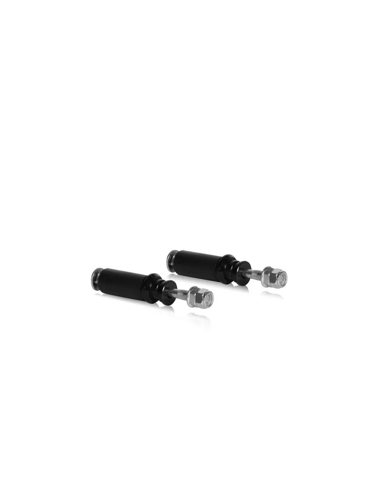KIT FIXATION PARE-CHOCS ARRIÈRE CADRE 28MM NOIR / REAR BUMPER MOUNTING