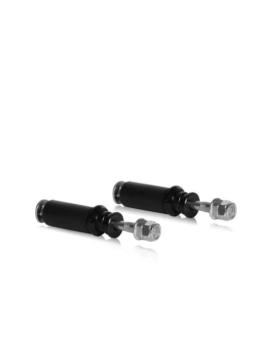 KIT FIXATION PARE-CHOCS ARRIÈRE CADRE 28MM NOIR / REAR BUMPER MOUNTING