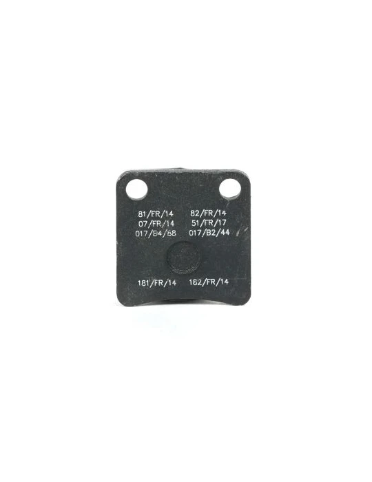 PLAQUETTE DE FREIN AVANT KZ NOIRE / ARR. MINI / FRONT BRAKE PAD KZ BLA
