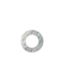 RONDELLE BRONZE ARGENT. TOOLED/ SILVER BRONZE WASHER TOOLED
