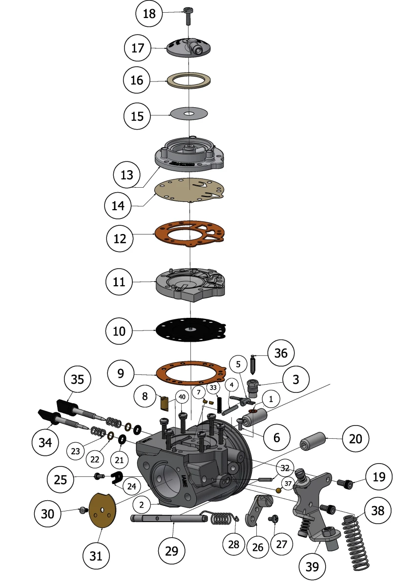 CARBURATEUR HW33A