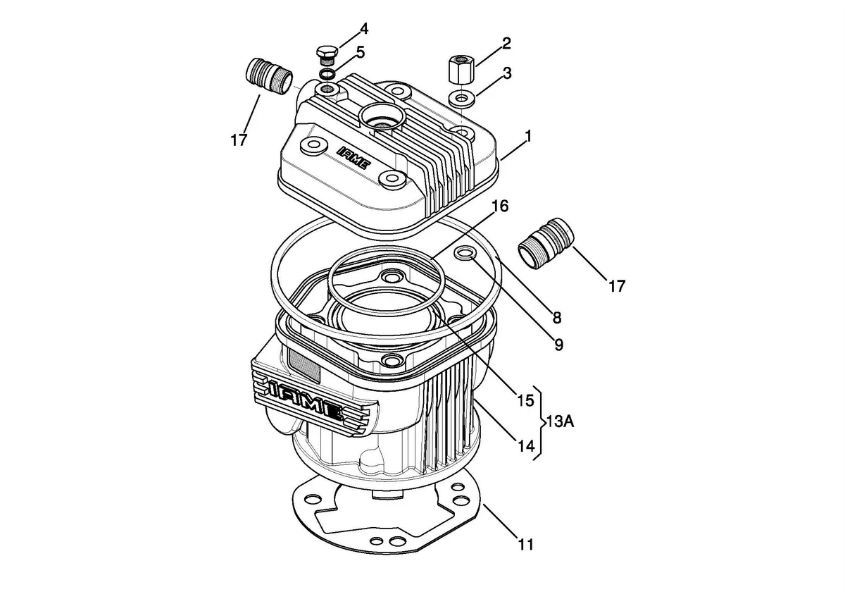 CYLINDER & CYLINDER HEAD -  X30