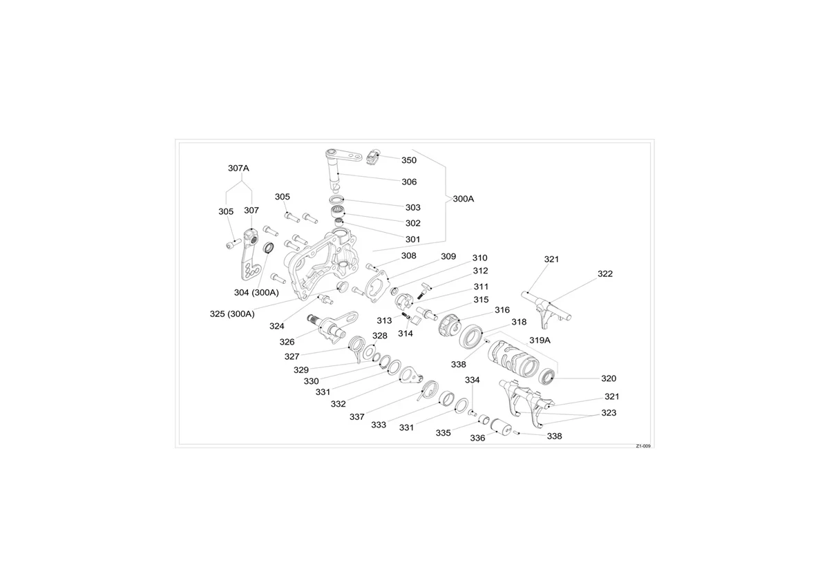 SELECTOR ASSY - SCREAMER 2