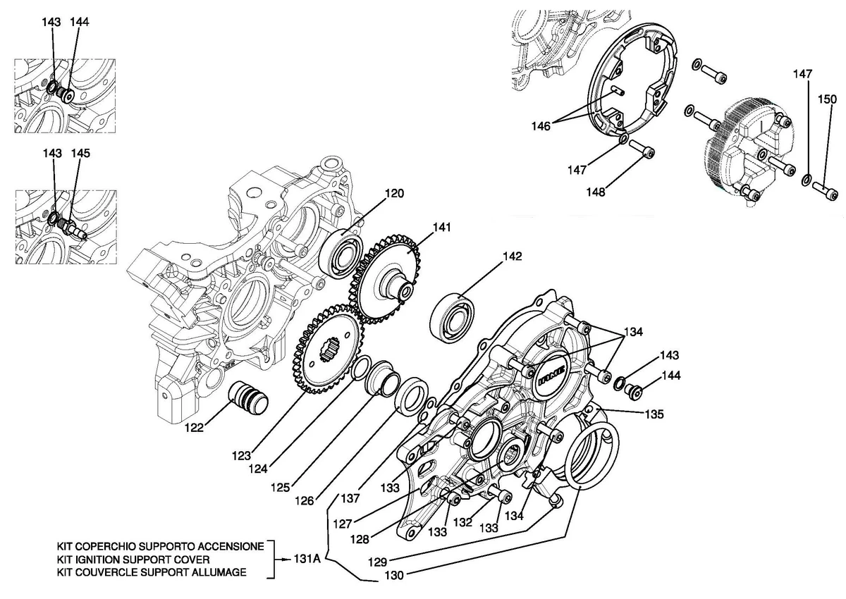 COUNTERSHAFT ASSY - X30 SUPER