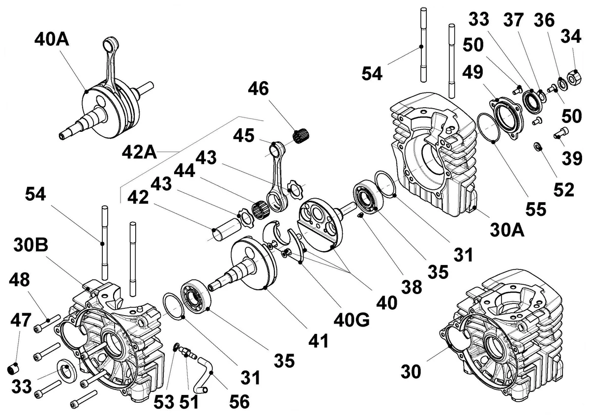 CRANKCASE ASSY - GR3