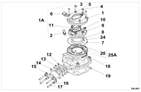 CYLINDER & CYLINDER HEAD - OKJ