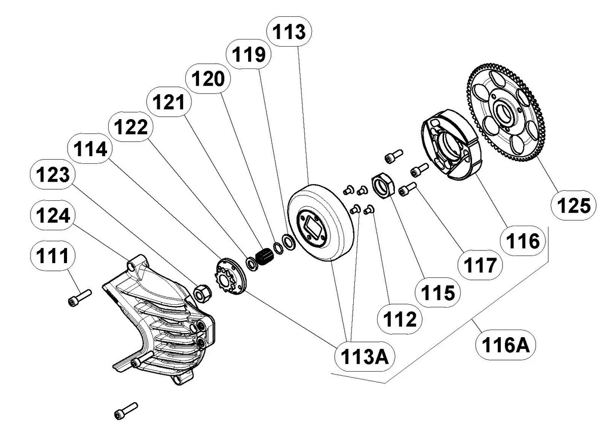 CLUTCH GROUP - S125