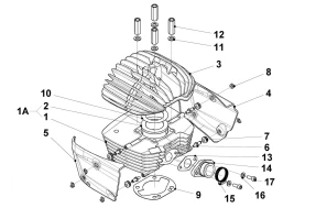 CYLINDER & CYLINDER HEAD ASSY GR-3