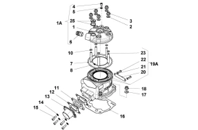 HEAD AND CYLINDER - X30 SUPER