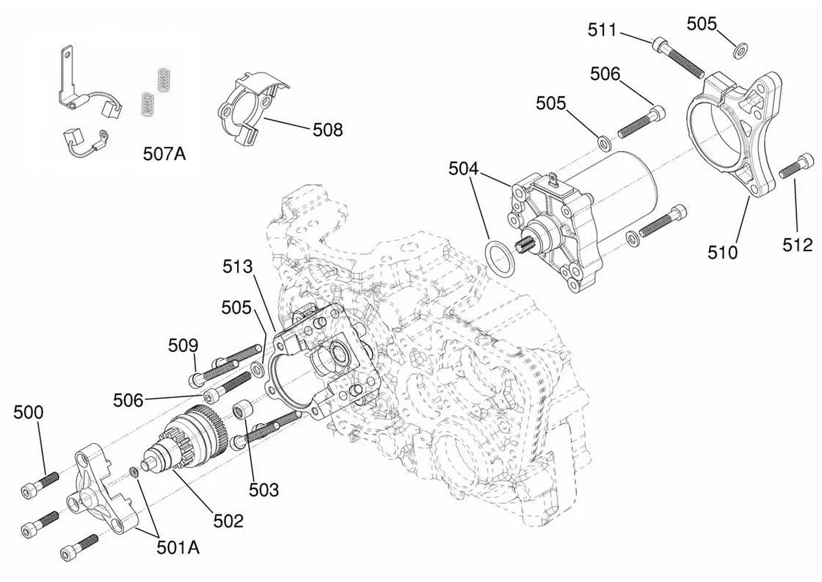 ELECTRIC STARTER - SUPER SHIFTER X30