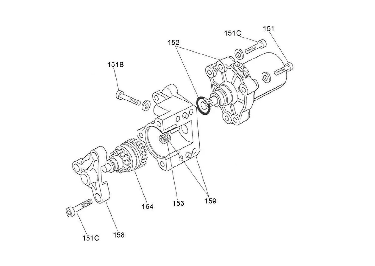 ELECTRIC STARTER GROUP - X30 WATER