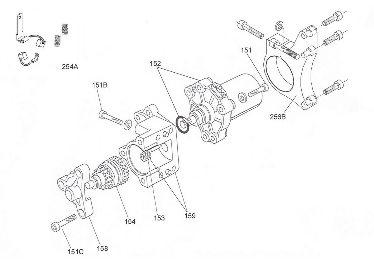 ELECTRIC STARTER GROUP - KA100