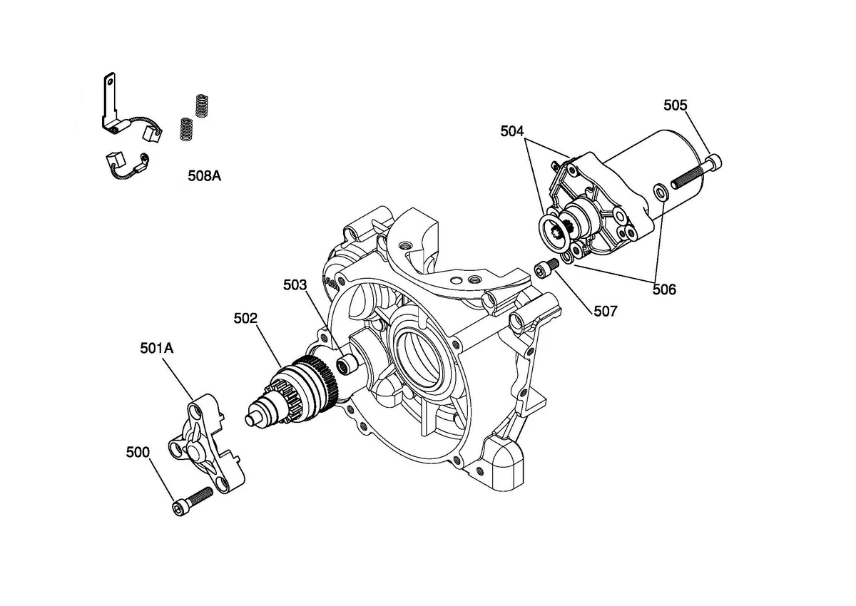 ELECTRIC STARTER GROUP - X30