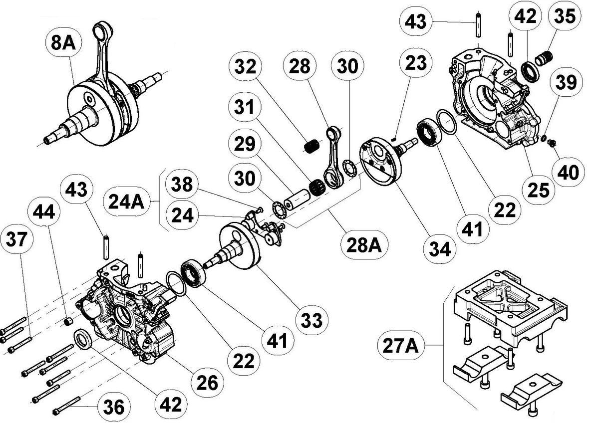 CRANKCASE - S125