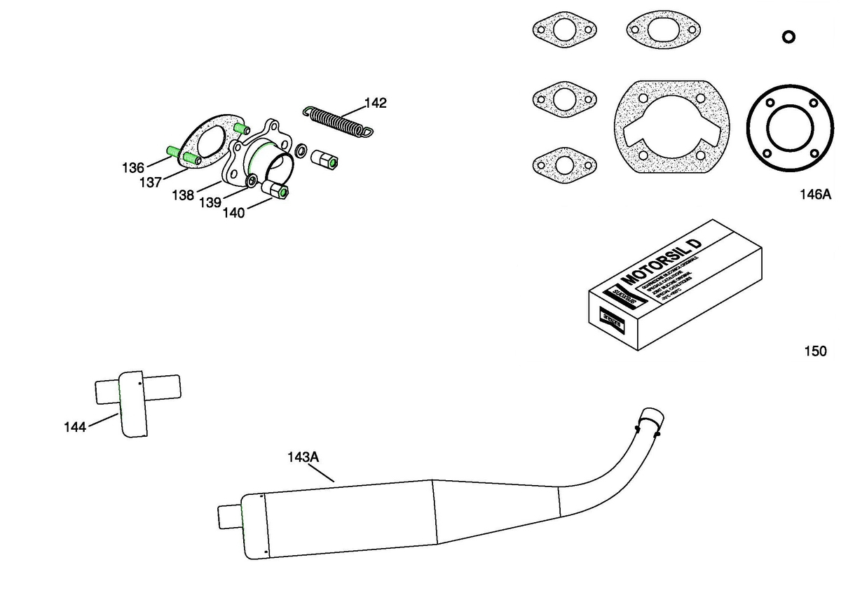 EXHAUST & GASKETS